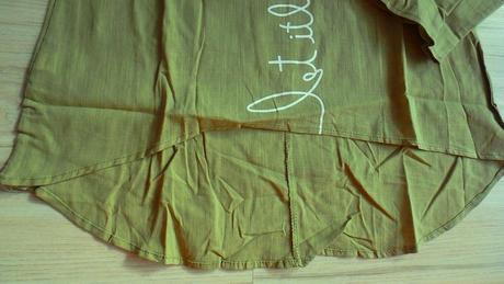 Zelená/khaki letná blúzka, v. l/xl, l