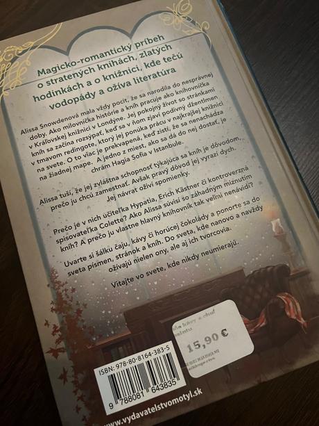 Kniha vôňa kávy a chuť absintu, 