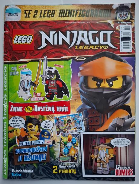 Lego ninjago 2/2024 zane vs. kostný kráľ, 