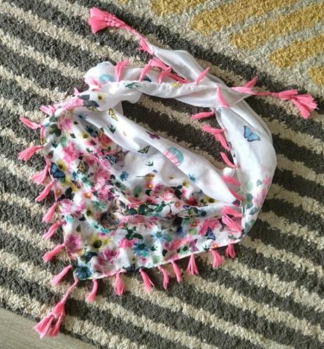 Zvieratková šatka 110/128, h&m,110