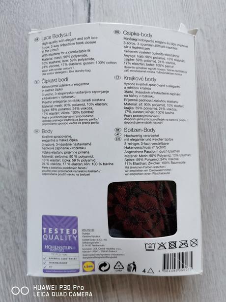 Čipkované body, esmara,m