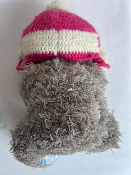 Zimny hracka me to you medved macik s capicou vac,