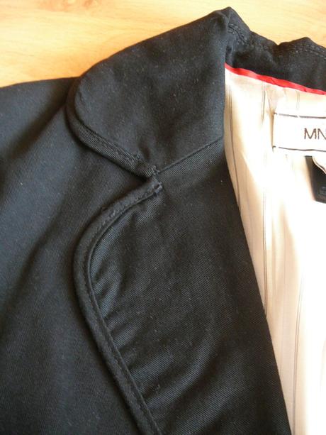 Čierne sako mango, mango,36