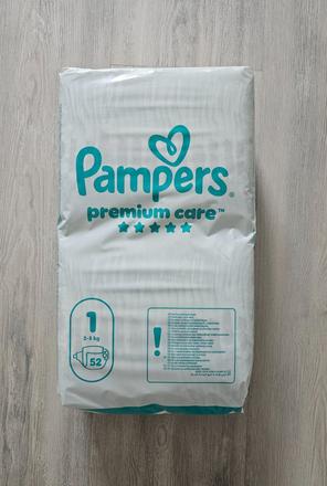 Plienky pampers premium care 1, pampers,2 kg - 6 kg