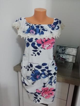 Krasne saty kvetovane uni, m