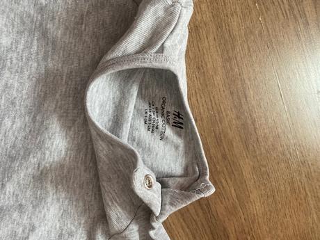 Sivé bodynko h&m, h&m,56