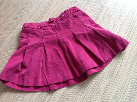 Kordová sukňa 116/122 d14, cherokee,116