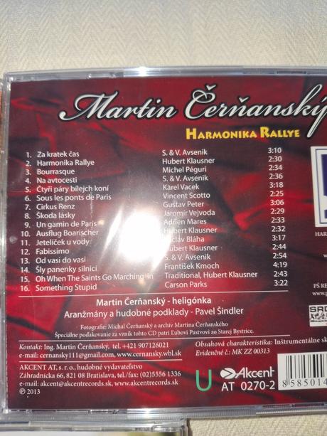 3x cd vlasta mudrikova c. 4,6 a martin černansky,