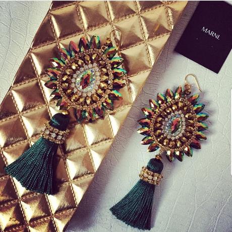 Dizajnerske nausnice marni.,