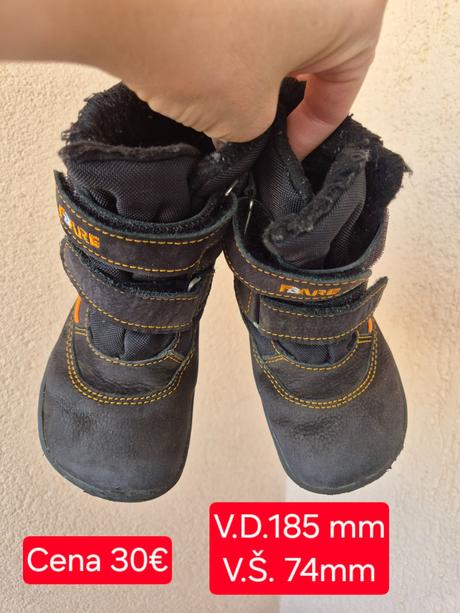 Fare bare zimné snehule/čižmy, fare,28