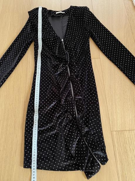 Kokteilové šaty na zips, zara,xs