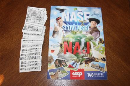 Coop naše slovenské naj - album a nálepky, 