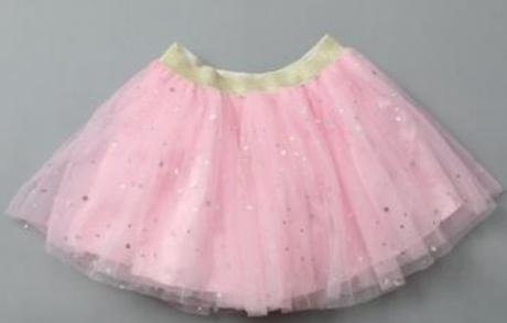 Tutu sukňa ružová s tblietkami so spodničkou nová, <50 - 128