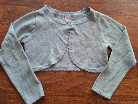 Strieborné bolerko 110/116, dopodopo,116