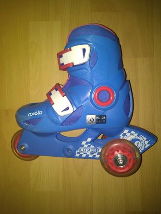 Kolieskové korčule oxelo, c. od26-28,
