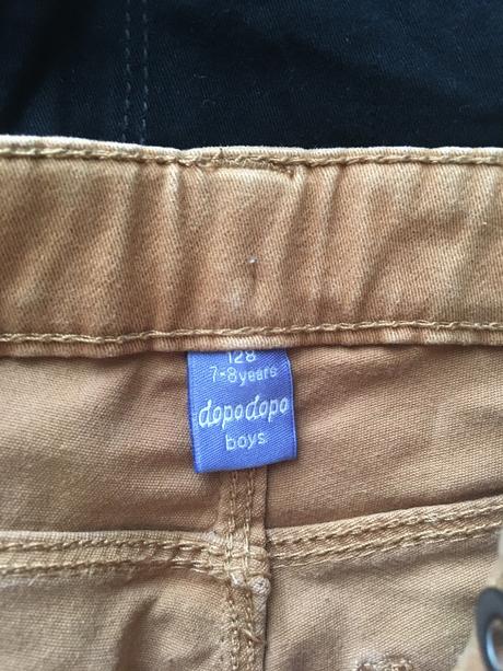 2 ks bavlnene jesenné / jarné nohavice na 7 rokov, dopodopo,128