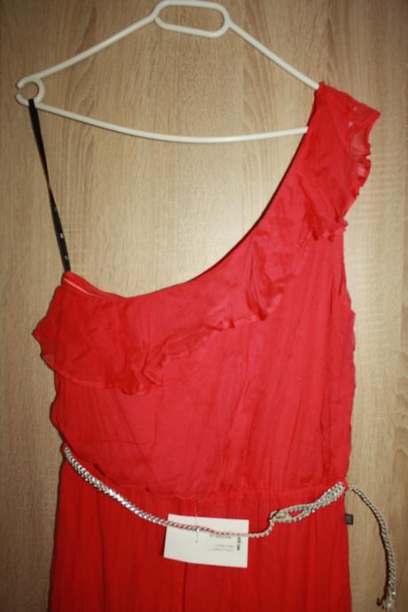 Spolocenske maxi saty ruzove, s