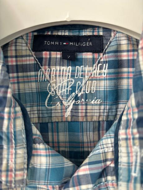 Košeľa tommy s krátkym rukávom, tommy hilfiger,128