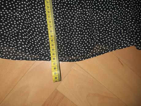 Letné čierne šaty, xs