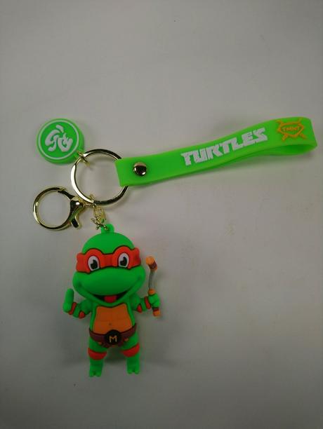 Kľúčenka s príveskom ninja korytnačka č. 3,