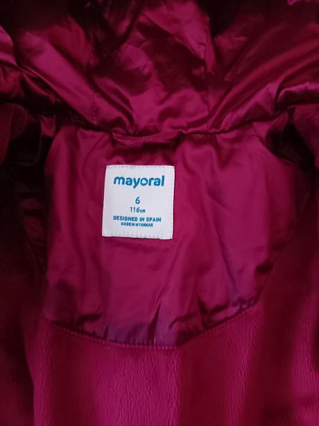 Bunda prechodná, na miernu zimu, mayoral,116