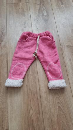 Oteplené nohavice veľ.80 cm, 80