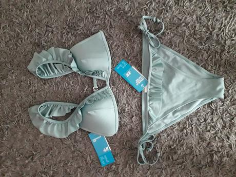 Tyrkysové plavky, h&m,40