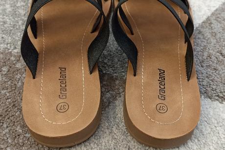 Pohodlné šľapky graceland - top stav, graceland,37