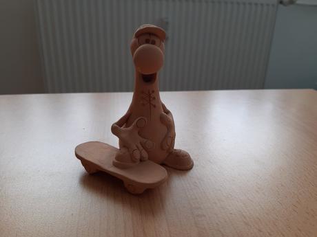 Soška skejbordista, 