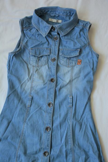 Letné riflové šaty na gombíky mexx, mexx,134