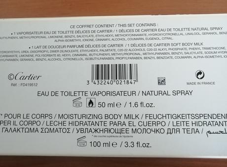 Cartier delices edt,