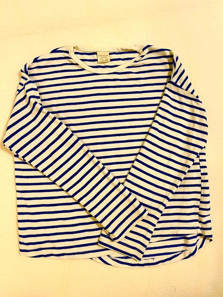 Pásikavé tricko, zara,134