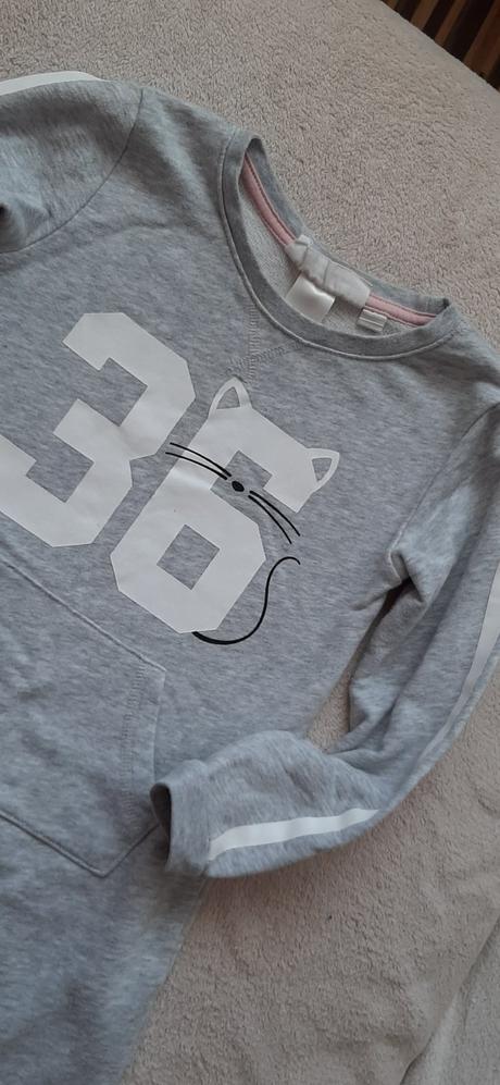 Krasna mikinka, h&m,116