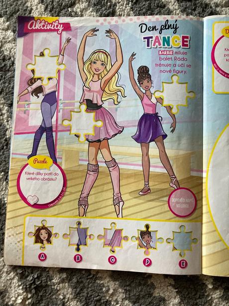 Barbie časopisy a plagáty, 