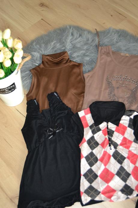 Balík dámskych tričiek 5ks/7e, veľkosť s, s