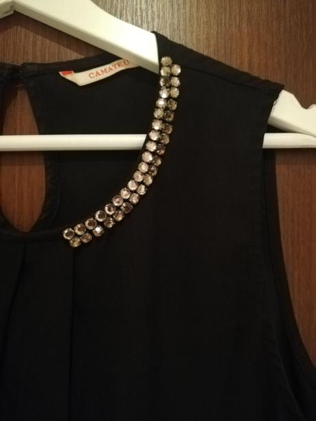 Čierna blúzka camaieu, camaieu,m