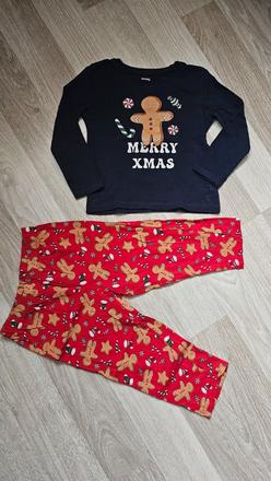 Detské vianočné pyžamo, sinsay,98