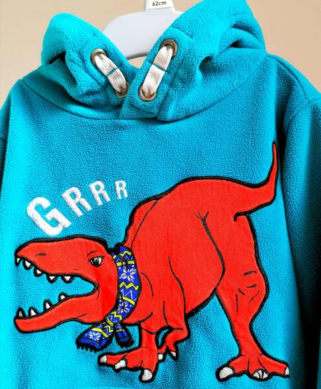 Tyrkysová fleec-mikinka, palomino,104