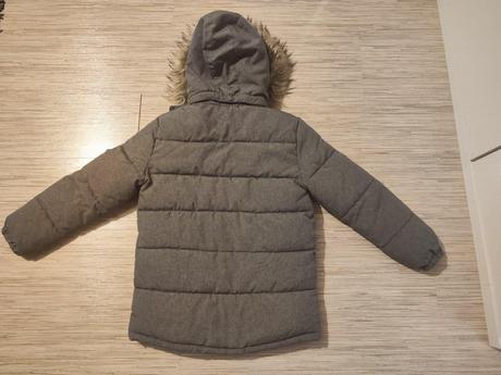 Zimná predĺžená vetrovka, h&m,140