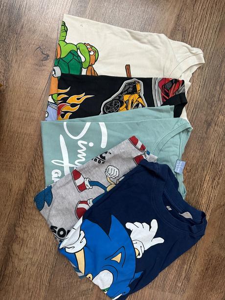 Trička h&m 122/128, h&m,110