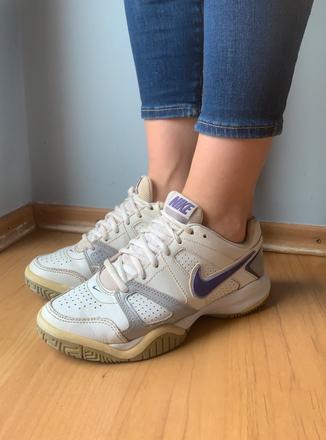 Biele tenisky nike na šport - veľkosť 36.5, nike,36