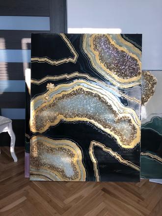 Luxusný živicový obraz, 