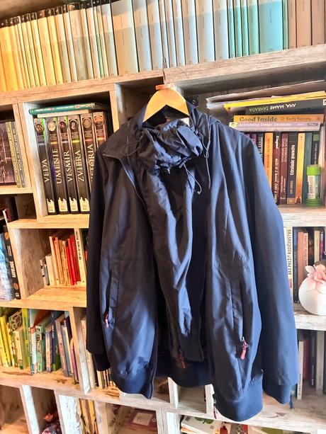 Tehotenska/nosicska tenka bunda, bonprix,m