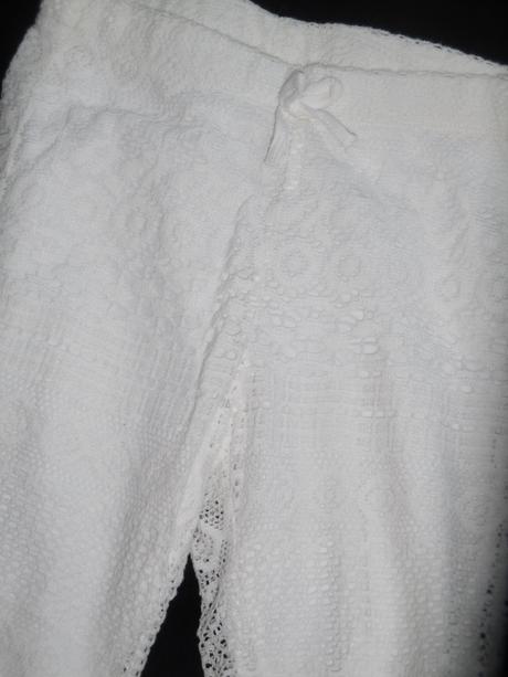 Krajkové nohavice, h&m,134