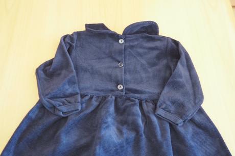 Dojčenské šaty s dlhým rukávom, 62