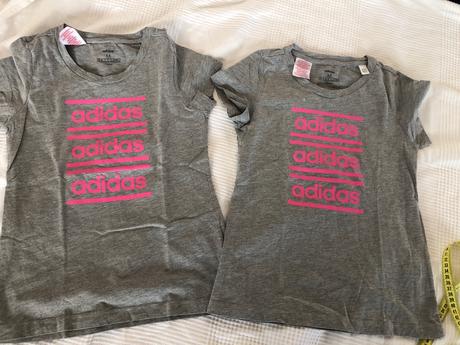 152 adidas tričká pre dvojičky, 152