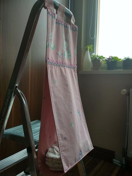 Vrecko na plienky na postielku,