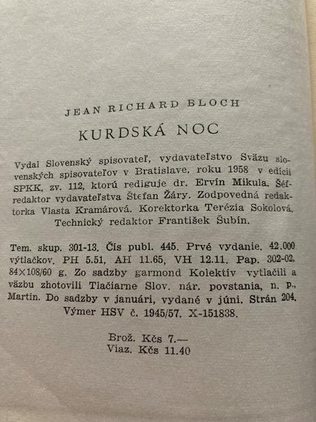 Kurdská noc (1958), 