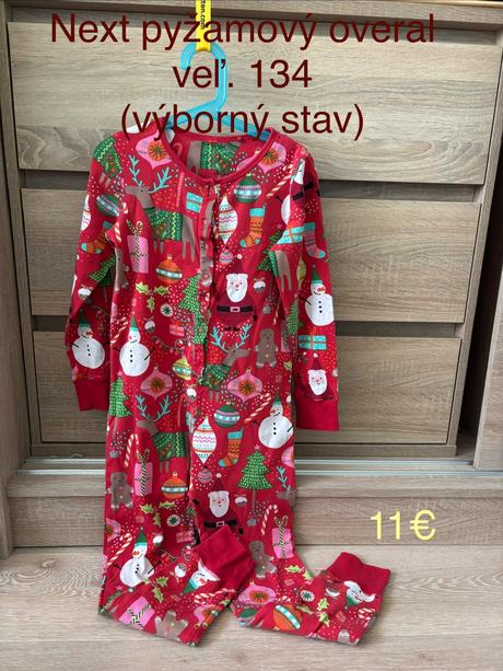 Overal pyžamový next veľ. 134, next,134