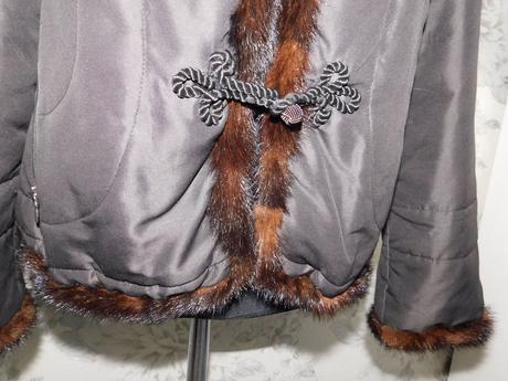 Pekna luxusna damska zimna bunda, 42